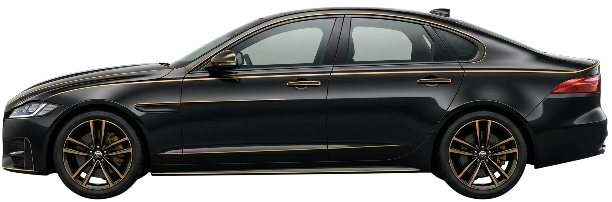 Royal Cabs luxury black sedan